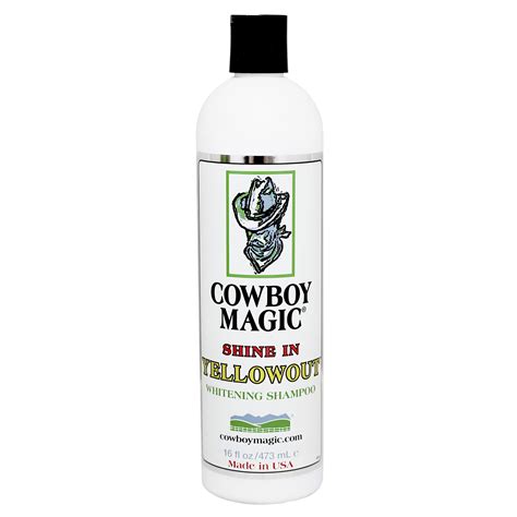 Cowby magic whietning shampoo